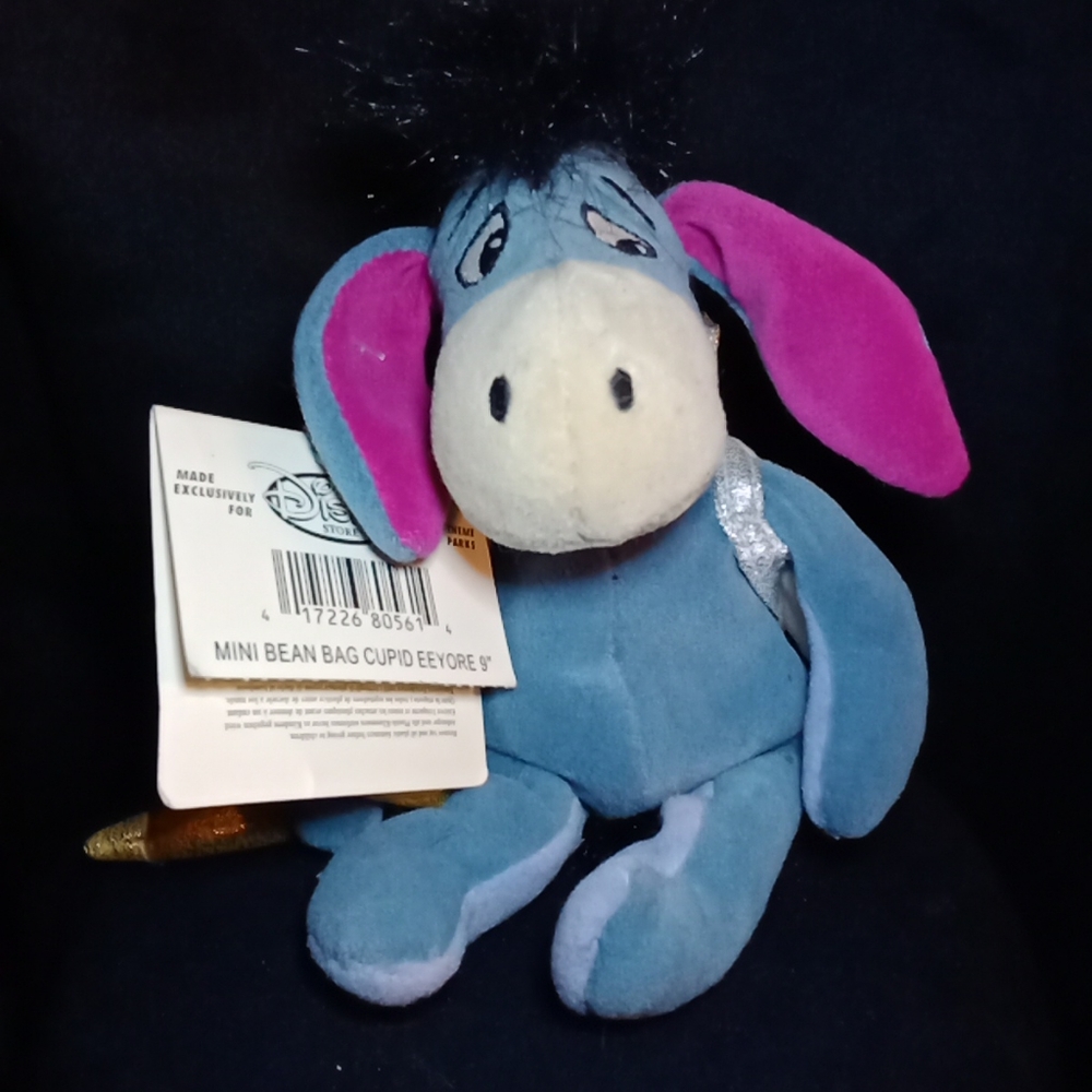 Cupid Eeyore plushie 8" Disney store